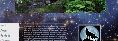 Alternate site design