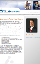 Triad Healthcare Website